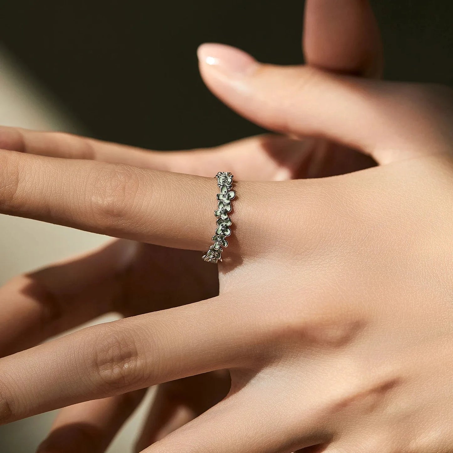 Flowers Bands Rings