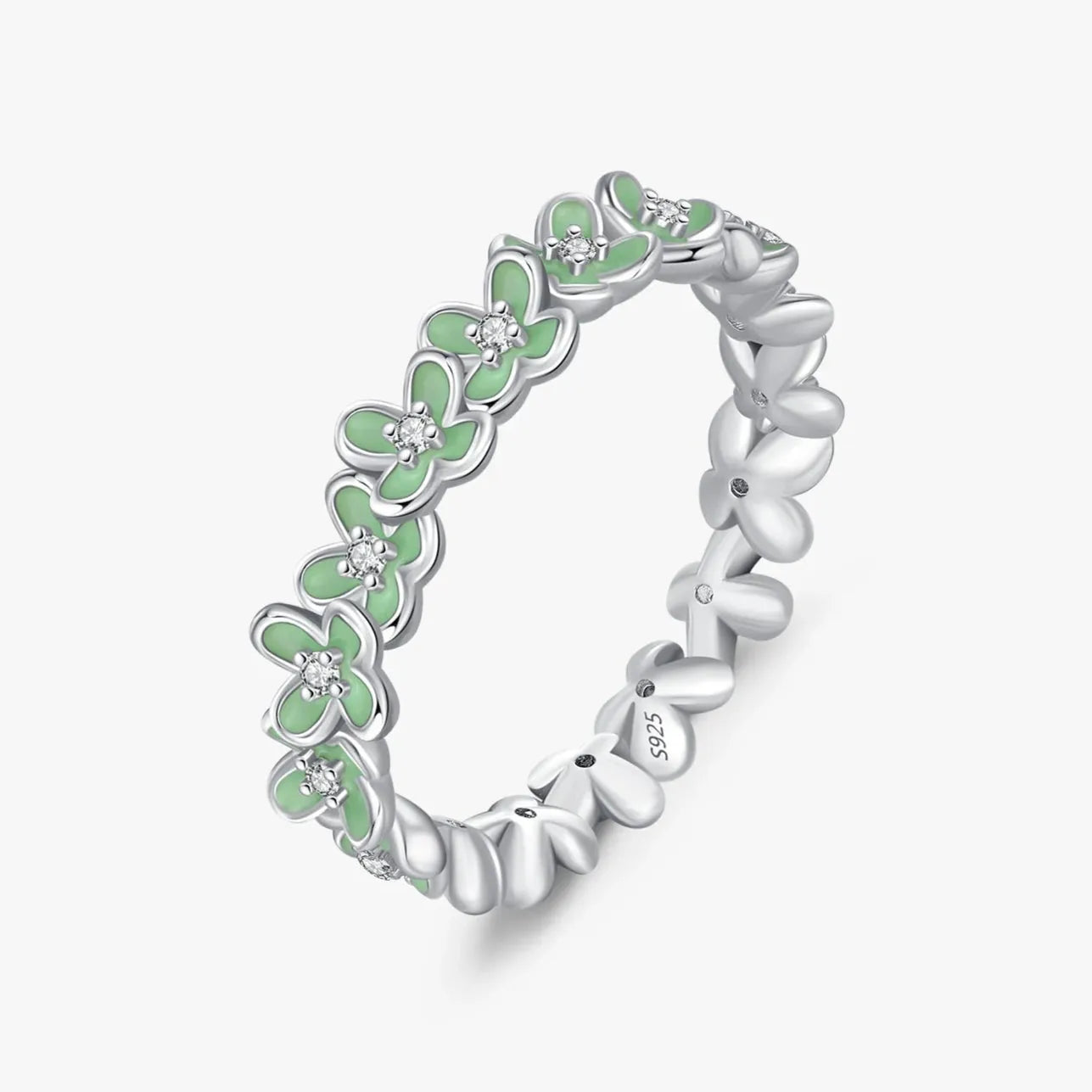 Flowers Bands Rings