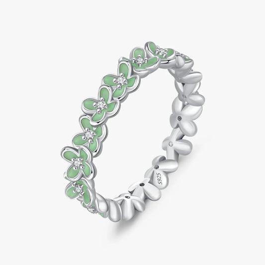 Flowers Bands Rings