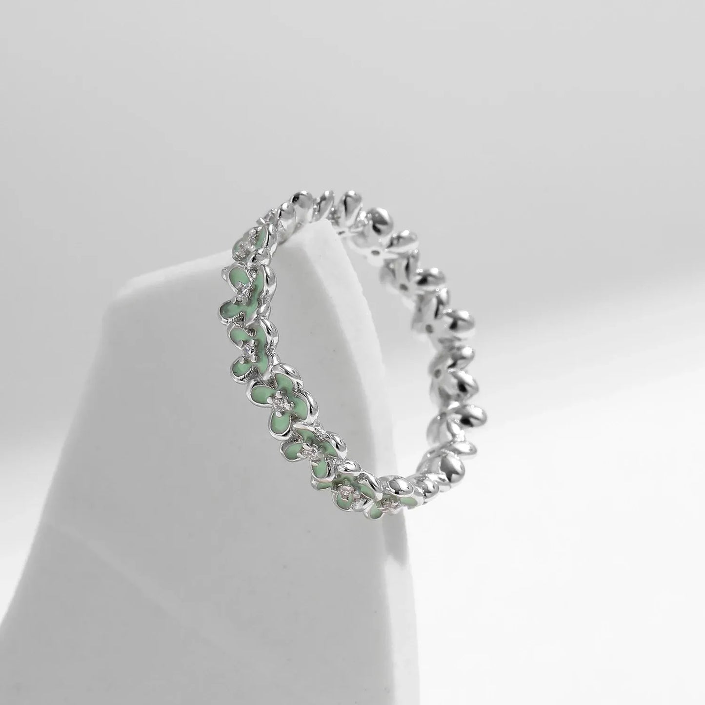 Flowers Bands Rings