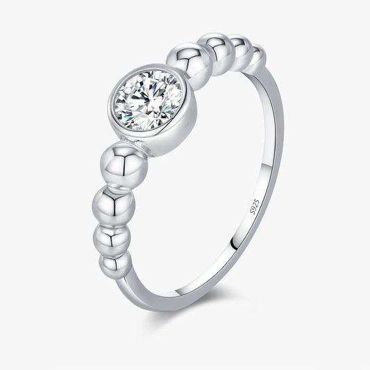 0.5Ct VVS1 Moissanite Ring