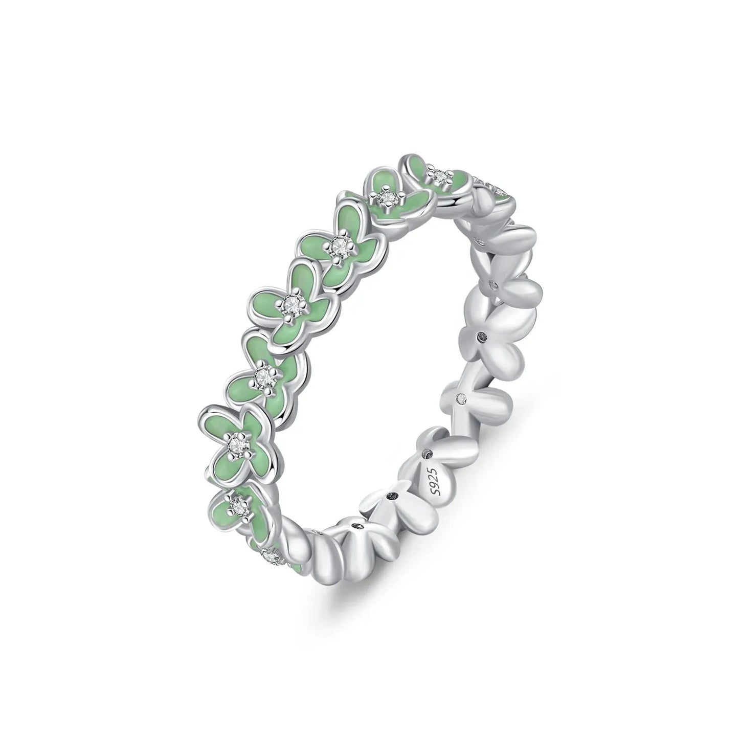 Flowers Bands Rings