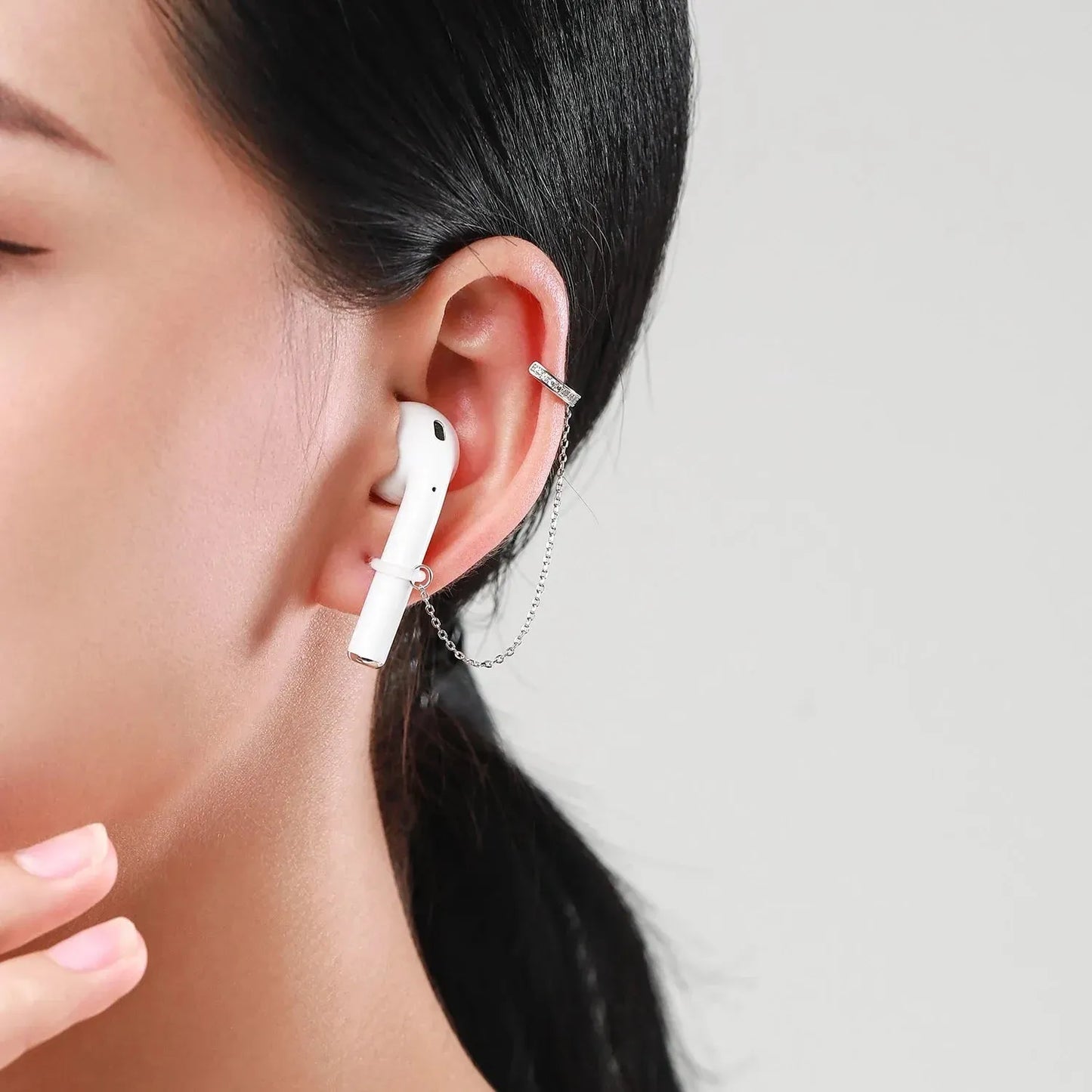 Prevent Loss Earphone Clip Earrings