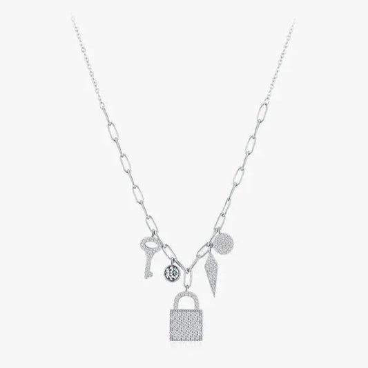 Lock Charm Necklace