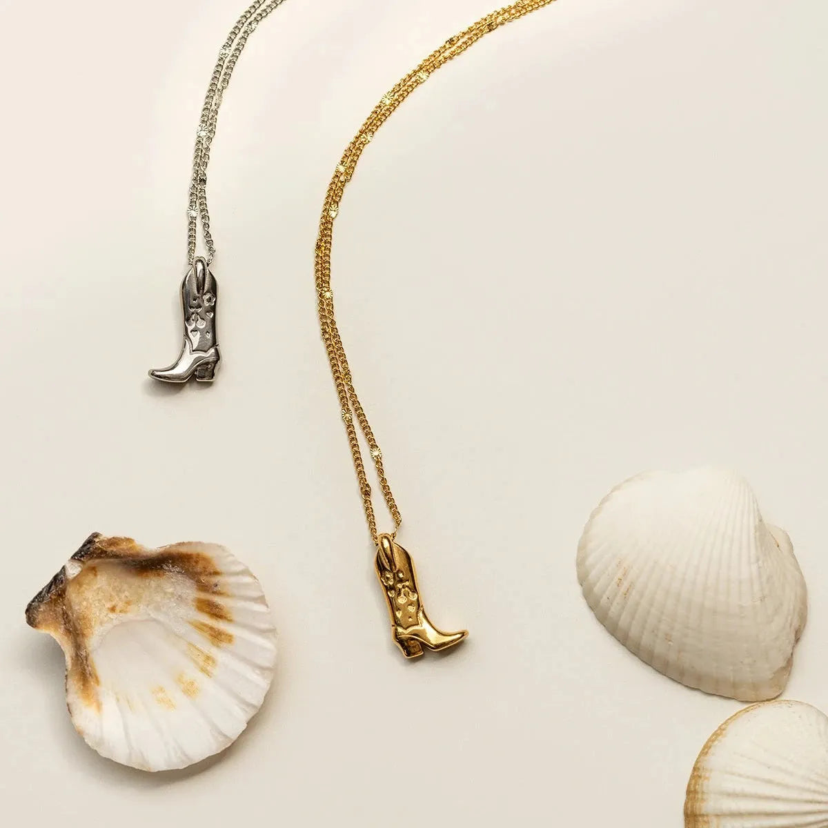 Cowboy Boot Necklace