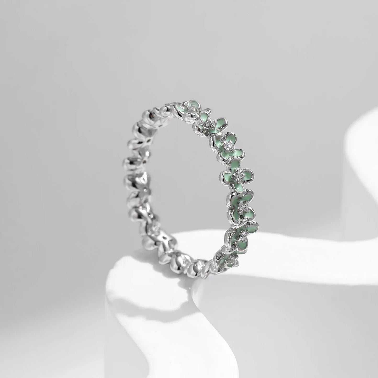 Flowers Bands Rings